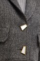 Vlněné sako Pinko šedá 104337.A274