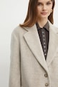 Vlněný kabát Pinko béžová 104481.A27W
