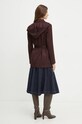 Îmbrăcăminte Pinko geaca de lana 104505.A1B3 burgundia