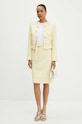 Sako Rotate Boucle Cropped Jacket 1127721895 zlatna AW24