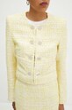 Sako Rotate Boucle Cropped Jacket zlatna 1127721895