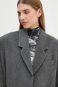 Вовняний піджак Remain Heavy Wool Blazer сірий 501887514