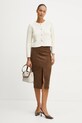 Liu Jo cardigan din amestec de lana WF4443.MS016 bej AW24