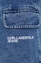 Karl Lagerfeld Jeans marynarka jeansowa 245J1401 niebieski