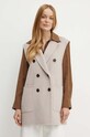 MAX&Co. vestă de lână bej 2426156021200