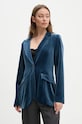 Пиджак из велюра Joseph Ribkoff тёмно-синий 243286