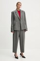 Herskind geaca de lana Wasty 5399140 gri AW24