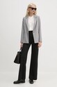 United Colors of Benetton marynarka 2962DW00H szary AW24