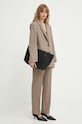 By Malene Birger marynarka OPHIE Q72526001 brązowy AW24