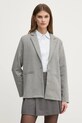 Піджак United Colors of Benetton без підкладки сірий 28Y6DW02U
