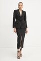 Armani Exchange marynarka z domieszką wełny 6DYG18.YN1XZ czarny AW24