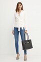 Вельветовый пиджак Armani Exchange 6DYG48.YN8ZZ розовый AW24