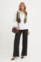 Γιλέκο από μείγμα μαλλιού Weekend Max Mara 2425156016600 πράσινο AW24