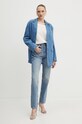 Джинсовый пиджак Bardot ABI 91401JB голубой AW24