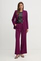 United Colors of Benetton sacou din lână 27UPDW02L violet AW24