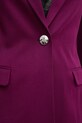United Colors of Benetton sacou din lână 27UPDW02L violet