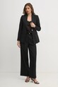Sako s prímesou vlny United Colors of Benetton 27UPDW02L čierna AW24