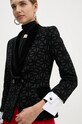Σακάκι Elisabetta Franchi μαύρο GI11547E2