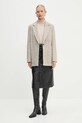 Blazer s příměsí vlny MAX&Co. 2426046034200 béžová AW24