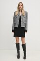 Tommy Hilfiger sacou din lana WW0WW43001 gri AW24