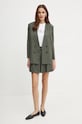 Vlnené sako Patou JA0020103 zelená AW24
