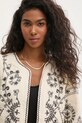 Hoss Intropia blazer din amestec de in bej 5478075