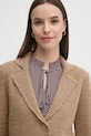 Sisley cardigan din amestec de lana bej 1176M602D