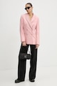 Fiorucci geaca de lana W01FMBDO059WO01PN02 roz AW24