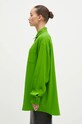 Hodvábna košeľa Sportmax Tonale 2422196012600 zelená AW24