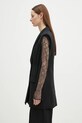 Вовняний жилет Sportmax Adepto1234 2422286014600 чорний AW24
