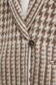Μάλλινο σακάκι Forte Forte 13206.mycoat μπεζ