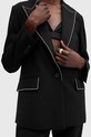 Одяг Піджак з домішкою вовни AllSaints ATLAS KRYS BLAZER W005QB чорний
