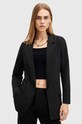 AllSaints marynarka ALEIDA TRI BLAZER dzianina czarny W008QZ