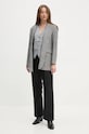 Sandro Ferrone sacou din lana SFS18YBEALBERO gri AW24