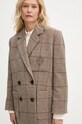 By Malene Birger marynarka z domieszką wełny RAILEY beżowy Q72631004