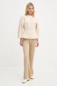 Σακάκι By Malene Birger VASCAYA Q72632001 μπεζ AW24