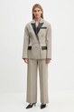 Nanushka geacă de lână PACEY NW24FWJK36770 bej AW24