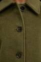 Вълнено яке Abercrombie & Fitch KI144.4168.340 зелен