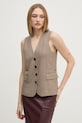 Γιλέκο Pedro del Hierro μπεζ 7318945