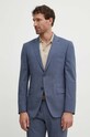 Odzież BOSS garnitur z domieszką wełny 50521670 niebieski