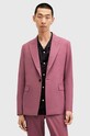 Пиджак с шерстью AllSaints AURA M001QA розовый