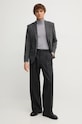 Пиджак с примесью шерсти United Colors of Benetton 2JGSUW01S серый AW24
