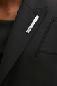 Heliot Emil sacou din lana HE.M.04.008.W05.BLK01 negru