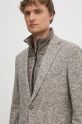 BOSS blazer con aggiunta di lana beige 50528199