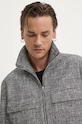 Куртка з домішкою вовни HUGO сірий 50524900