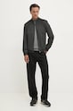 HUGO jacheta bomber din amestec de lana 50525020 gri AW24
