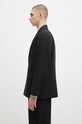 Our Legacy marynarka wełniana Unconstructed Db Blazer M4200DBBP czarny AW24