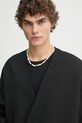 Nanushka wool blend blazer CEDRIC black NM24FWJK24499