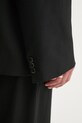 Nanushka wool blend blazer CEDRIC NM24FWJK24499 black
