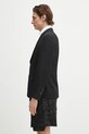 Шерстяной пиджак Wacko Maria Single Breasted 24FW.WMO.SU01 чёрный AW24